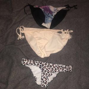 Various Bikini Bottoms